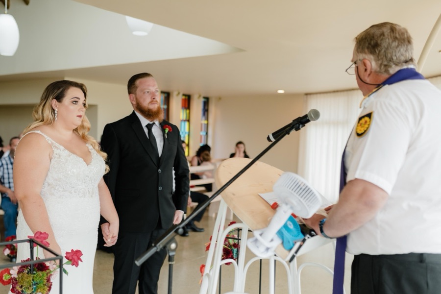 Wedding ceremony by Dr. Gerrit Rademeyer in Reddersburg